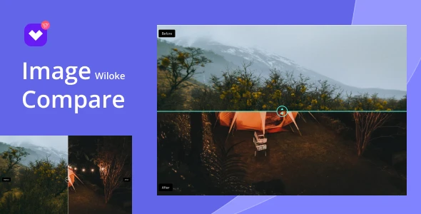 Wiloke Elementor Image Comparison